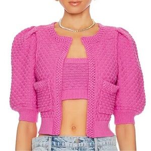 Majorelle Pink Knit Women's Sweater